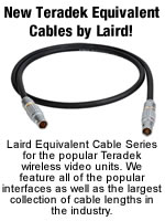New Teradek Equivalent Cables by Laird!